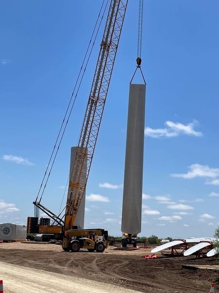White Mesa Wind Crockett County Texas Blattner Energy