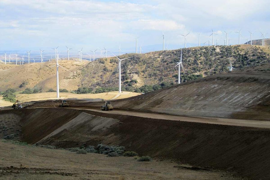 Kern County CA Wind Energy Center