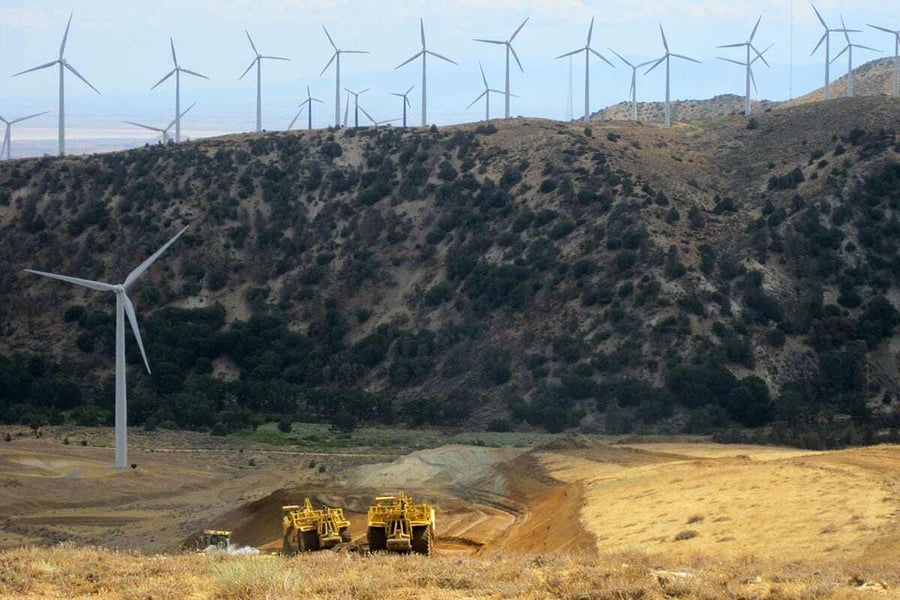 Kern County CA Wind Energy Center