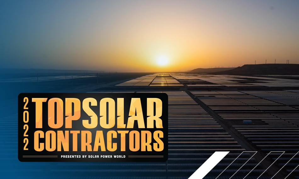 Blattner Named A Top Solar Contractor 2022 By Solar Power World